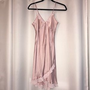 Blush lavender 100% silk nightie